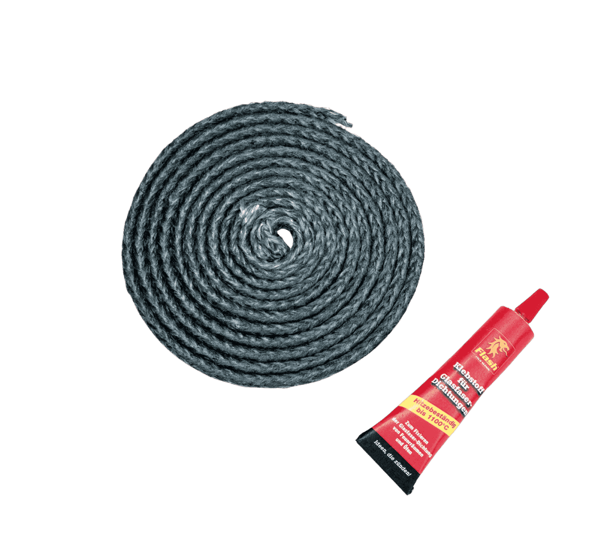 FLASH Kamin-Glasfaserdichtung Ø6mm