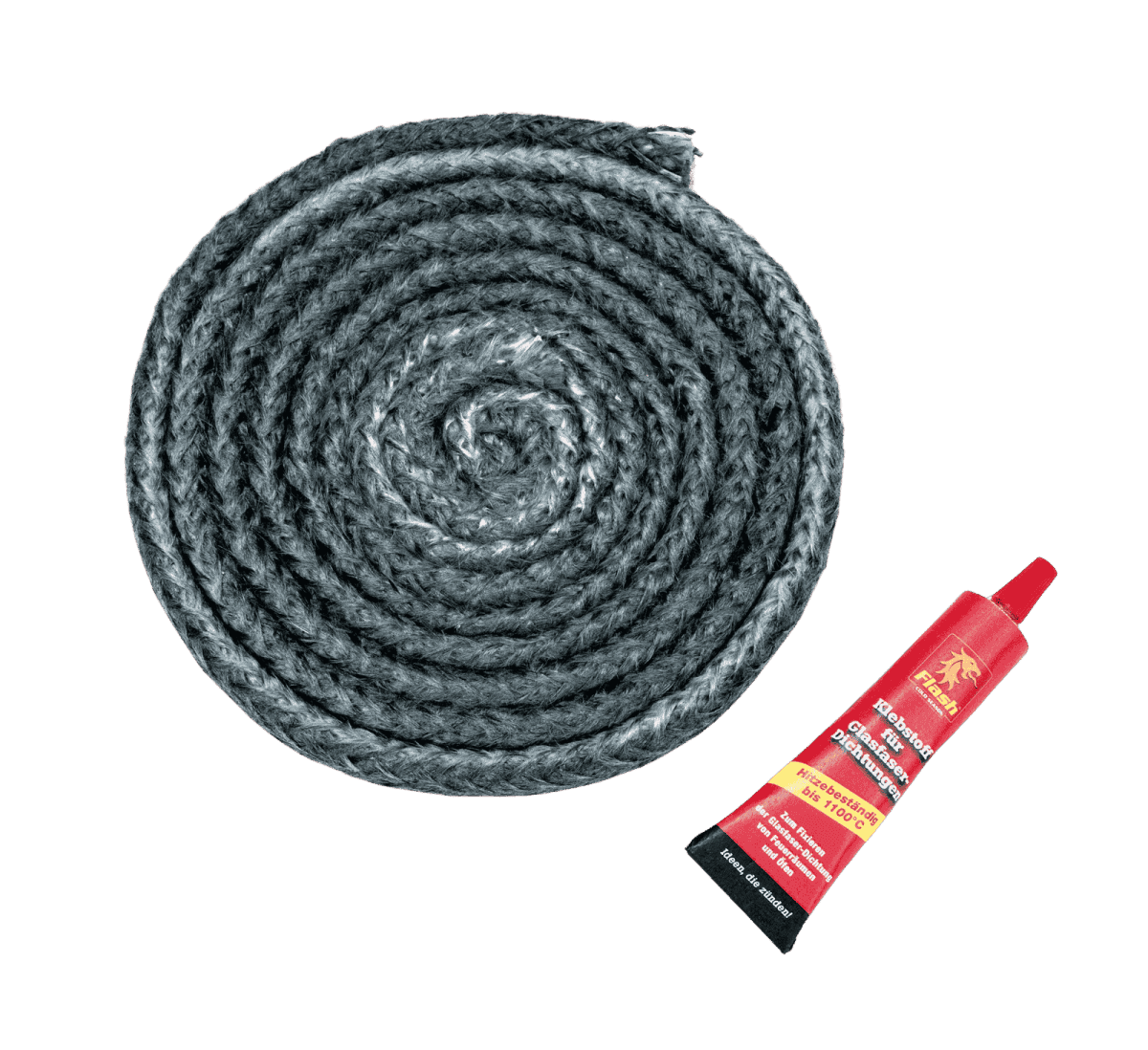 FLASH Kamin-Glasfaserdichtung Ø10mm